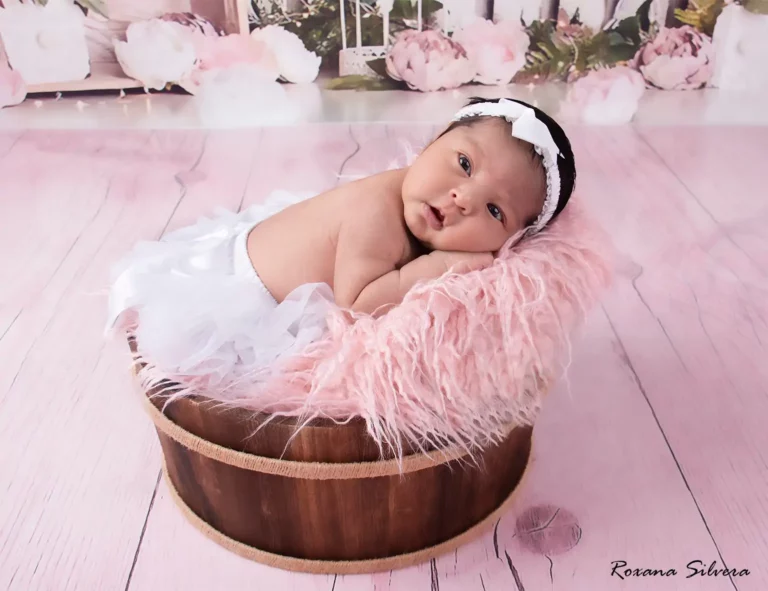 Reportaje fotográfico de recién nacidos - Estudio fotográfico Roxana Silvera