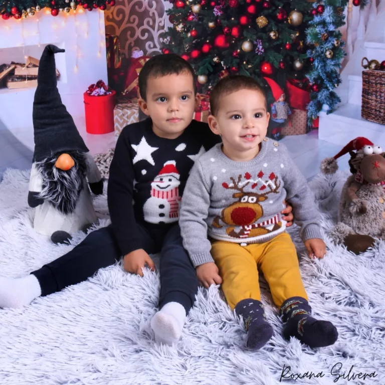 Fotografía navideña natural