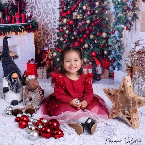 Sesión fotográfica para navidad en Madrid - Roxana Silvera