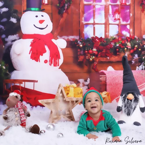 Sesión fotográfica para navidad en Madrid - Roxana Silvera