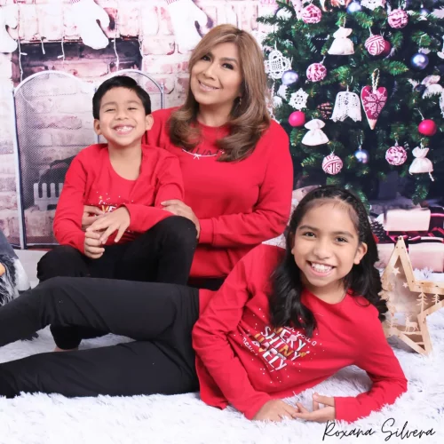 Sesión fotográfica para navidad en Madrid - Roxana Silvera