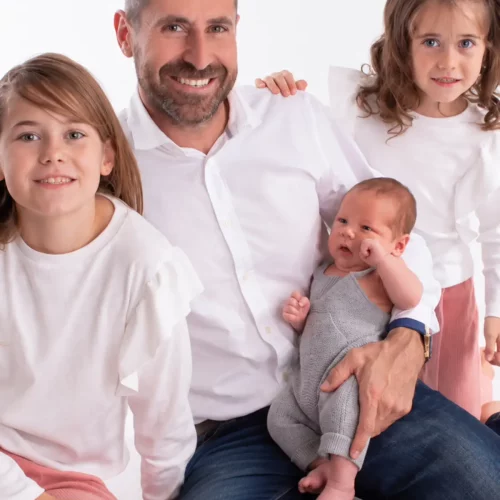 Sesión newborn familiar en Alcobendas