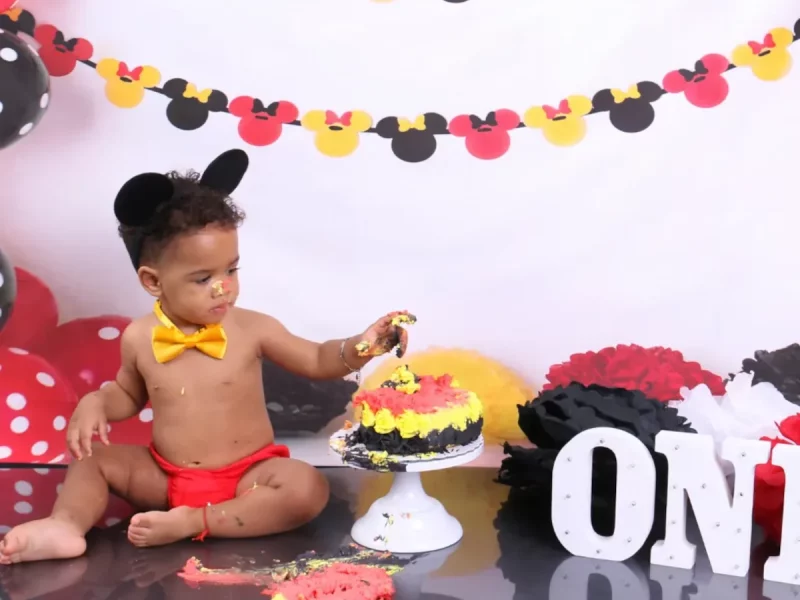 Smash cake divertidos